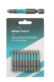 Насадки (биты) для саморезов односторонние Whirtools